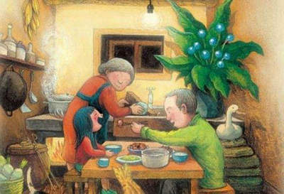 描写家的句子文案