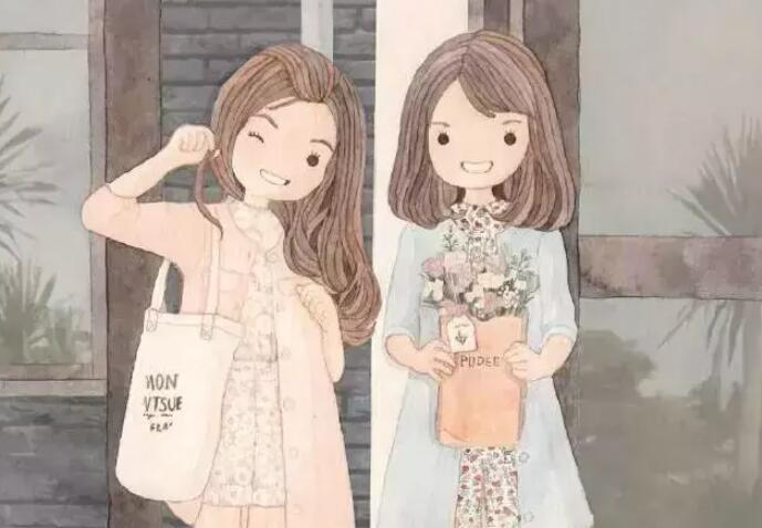 适合和闺蜜一起发的朋友圈