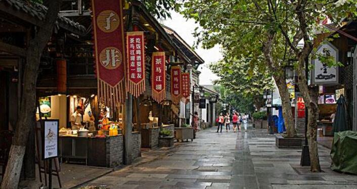 去了宽窄巷子的说说文案