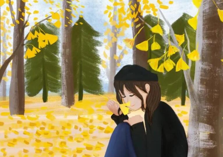 唯美古风带诗句文案图片