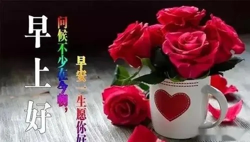 早晨问候爱人短信