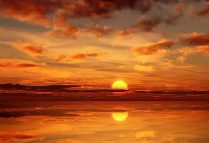 夕阳余晖的唯美诗句文案