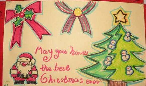 适合圣诞节贺卡写的句子文案