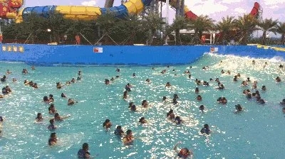 适合水上乐园发的朋友圈