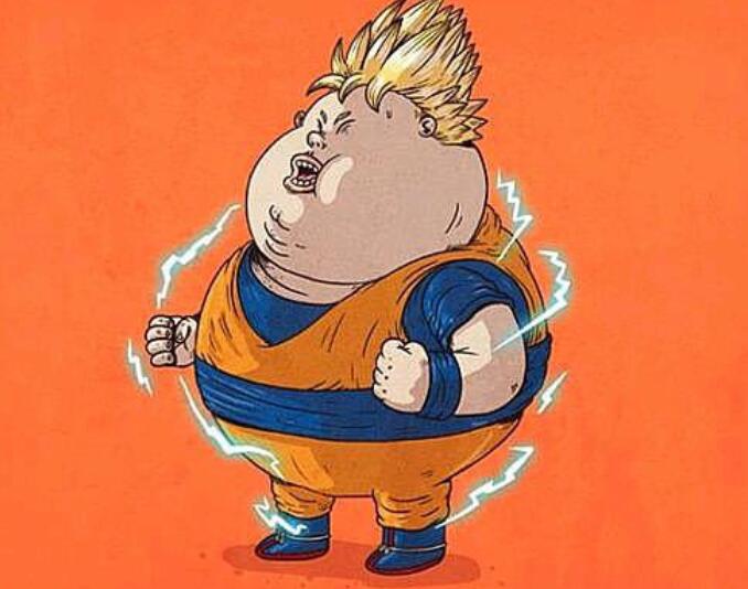 胖子都很温柔的句子文案