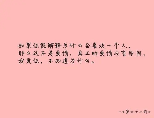 关于偏爱的唯美句子文案