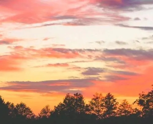 描写晚霞颜色的句子文案