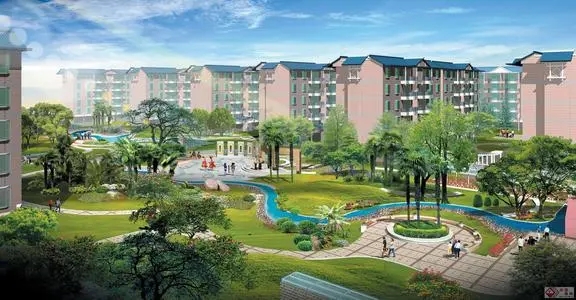 夸自己家小区环境好的句子文案