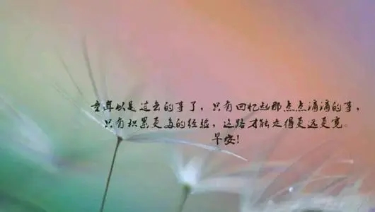 个性签名说说文案简短