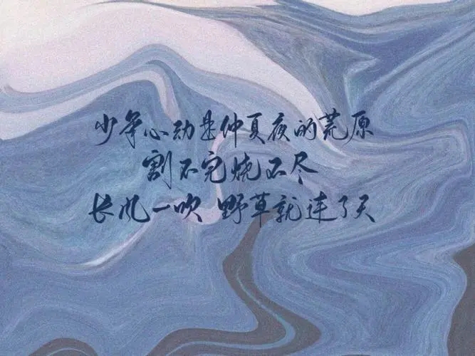 原耽励志句子文案