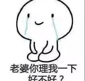 求对象和好的话