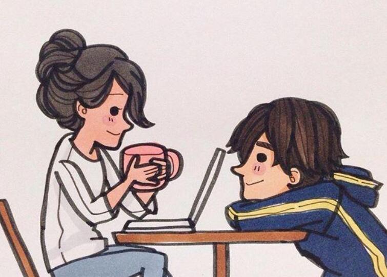 情侣早安语录文案温馨