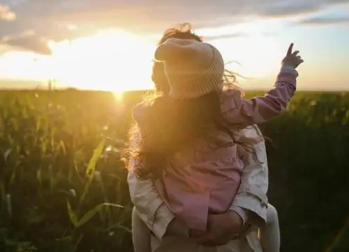 带孩子的句子文案