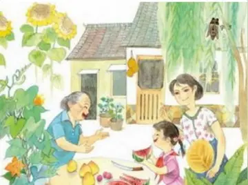 描写树下乘凉的句子文案