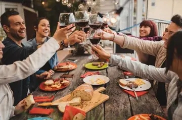 开心相聚的句子文案