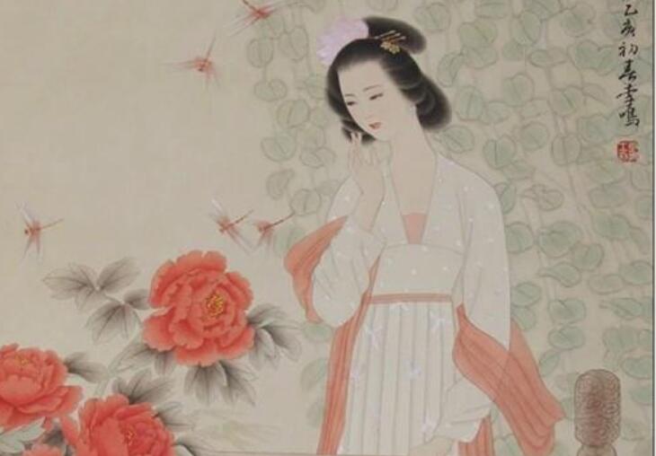 给古装美女配的诗句文案