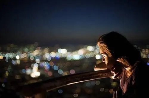 晚上拍了夜景关于心情的说说文案