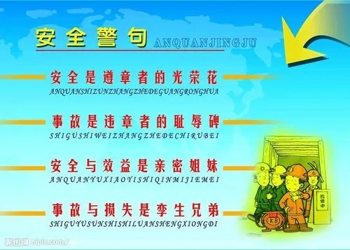 有关安全的名言