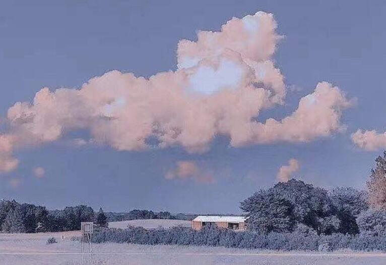 蓝色系句子文案