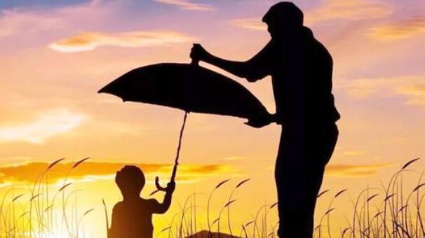 父爱情深子的句