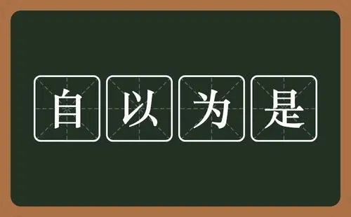 自以为是的人的句子文案