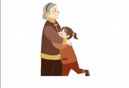 奶奶跟孙女照片朋友圈