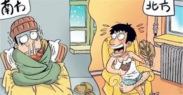 北方冷南方热幽默句子文案
