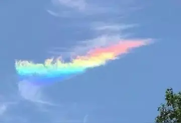 赞美七彩祥云的句子文案