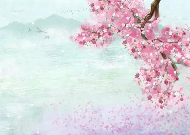 描写桃花的优美语段