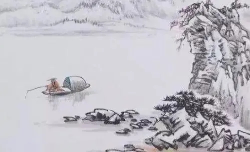 唐诗江雪朗诵的诗句文案