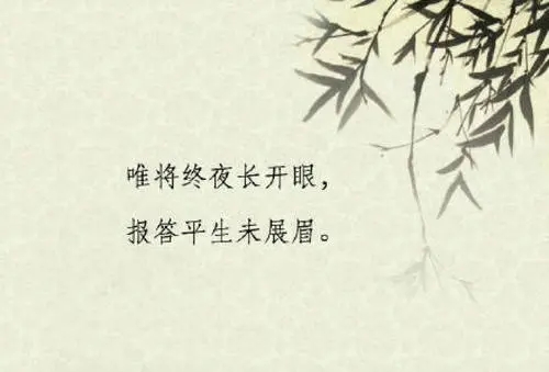 八字唯美句子文案古风励志