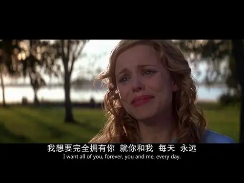 恋恋笔记本台词长截图