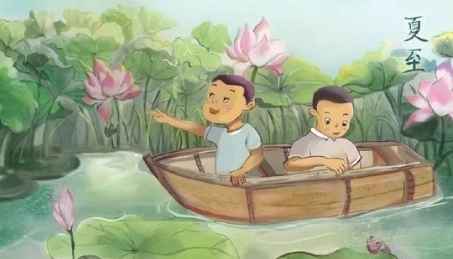 关于夏至的古诗四句诗意