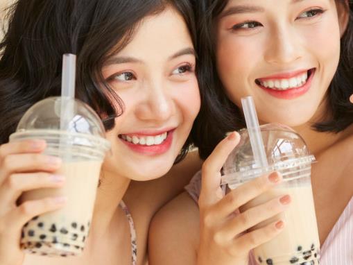 形容爱喝奶茶的句子文案