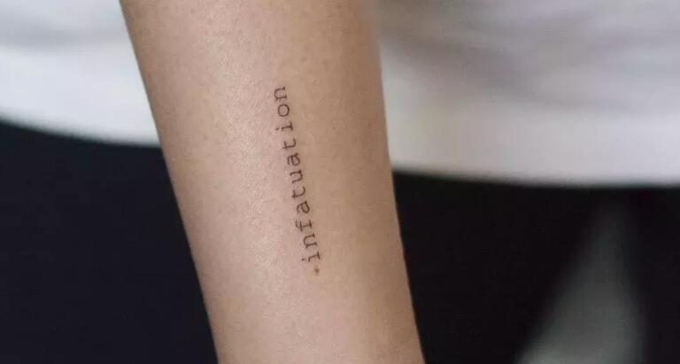 关于纹身的句子文案