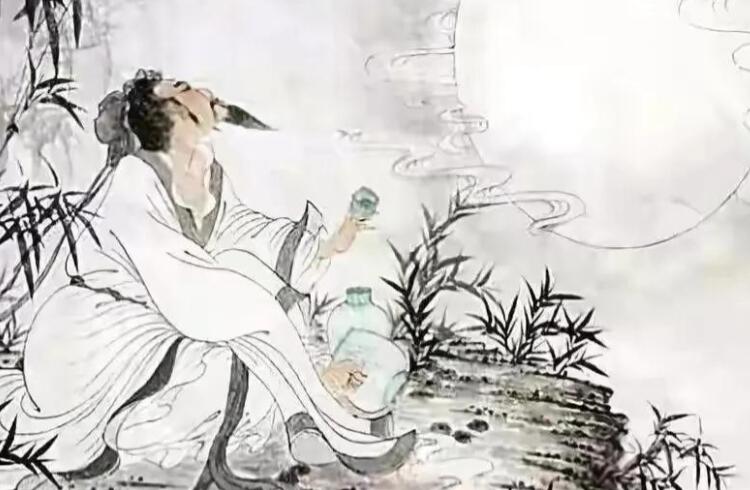 李白盛唐诗句文案