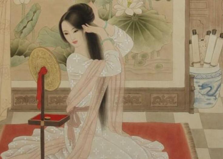 给古装美女配的诗句文案