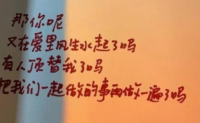 只把温柔留给你文案