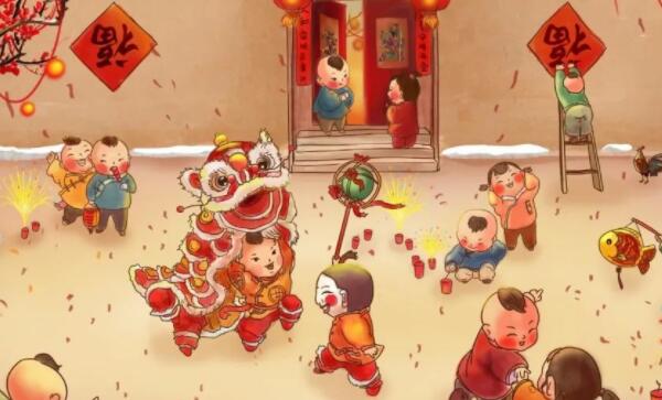 有关春节的古诗句文案全部