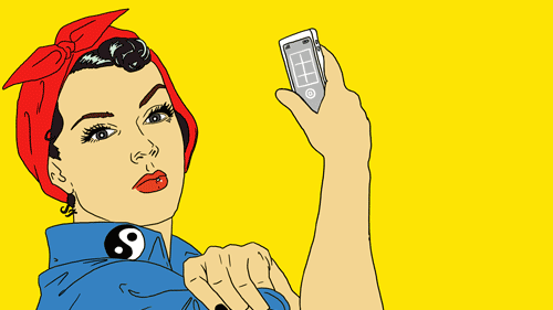 晒自拍照的朋友圈说说文案