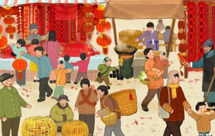 有关春节的五个句子文案