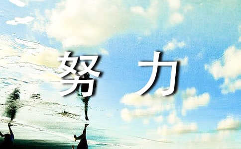 关于努力尝试的句子文案