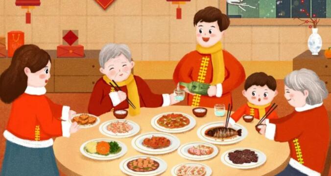 有关春节的古诗句文案全部