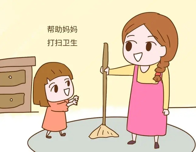 孩子做家务妈妈的感言