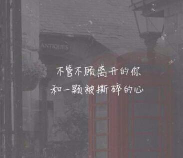 分手后的伤心欲绝句子文案