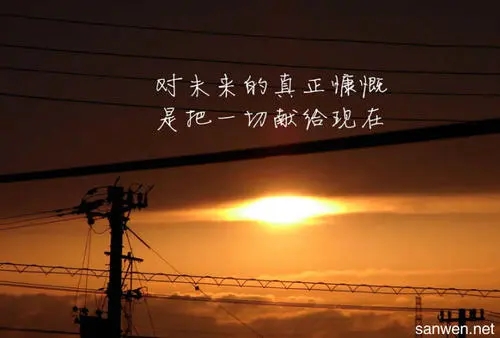 拼命工作的励志语录文案