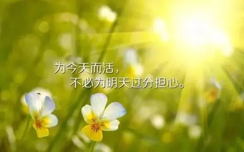 下雨天正能量早安说说文案