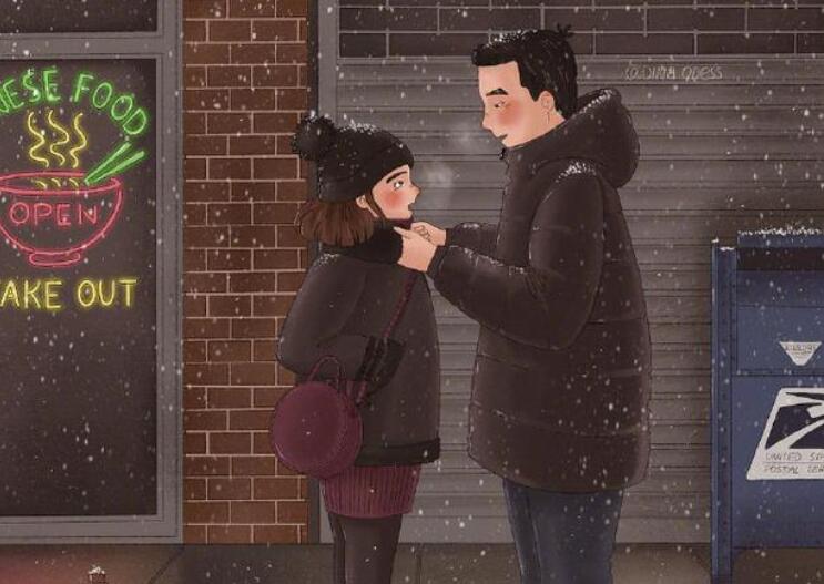 送女朋友的话简短八个字