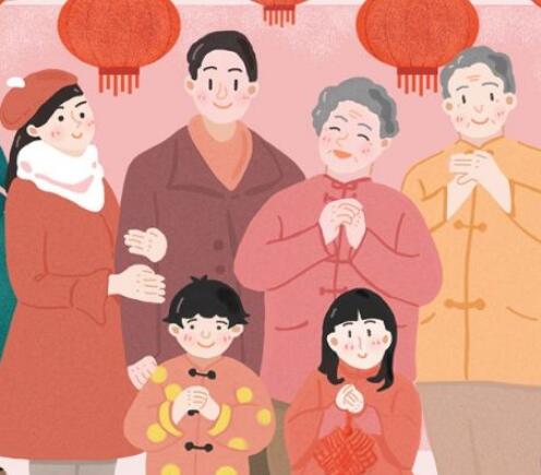 发家人照片配一句话