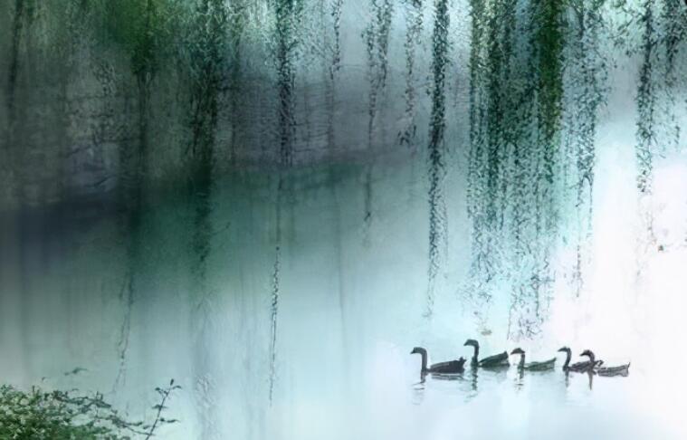 描写烟雨朦胧的唯美句子文案